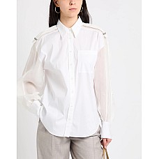 Однотонні сорочки та блузки BRUNELLO CUCINELLI