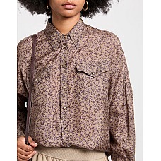 Сорочки та блузки з малюнком BRUNELLO CUCINELLI