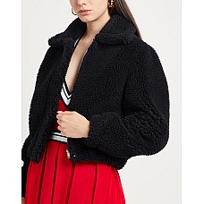 Пальто Тедди MOSCHINO JEANS